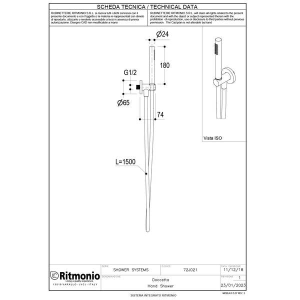 Ritmonio loose stop-change handle PR35MK001
