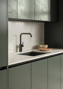 Damixa Silhouet Keukenkraan Hoge J-uitloop Grafiet PVD