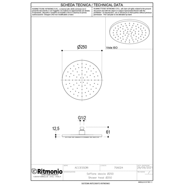 Ritmonio loose stop-change handle PR35MK001
