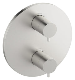 Damixa Afbouwset thermostaat rond 20 cm Staal PVD 76706.46