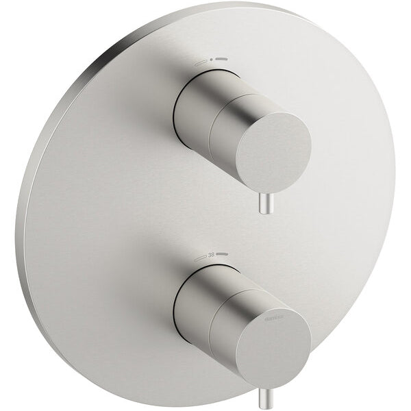 Damixa Afbouwset thermostaat rond 20 cm Staal PVD 76706.46