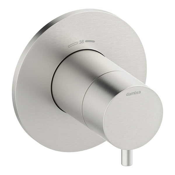 Damixa Afbouwset thermostaat Staal PVD 76709.46
