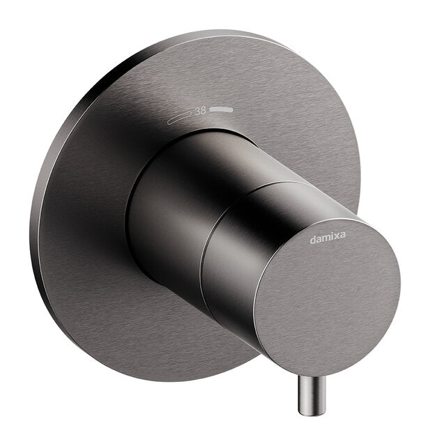Damixa Afbouwset thermostaat Grafiet PVD 76709.55