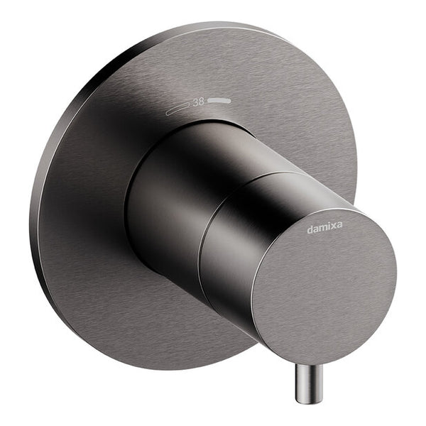 Damixa Afbouwset thermostaat Grafiet PVD 76709.55