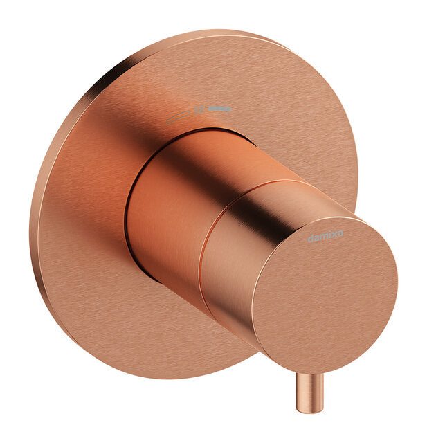 Damixa Afbouwset thermostaat Mat koper PVD 76709.87