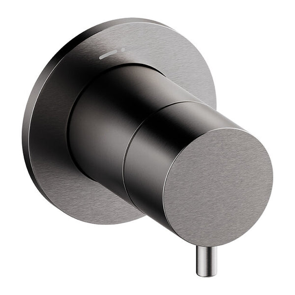 Damixa Afbouwset stopkraan Grafiet PVD 76710.55