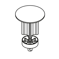 VOLA Waste Plug tbv HV1 / HV3 A2