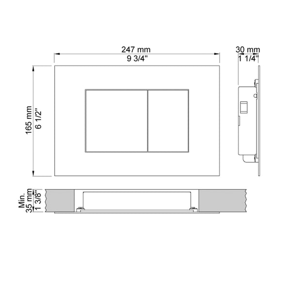 VOLA Loose Mousseur sleeve bath spout 24mm VR625