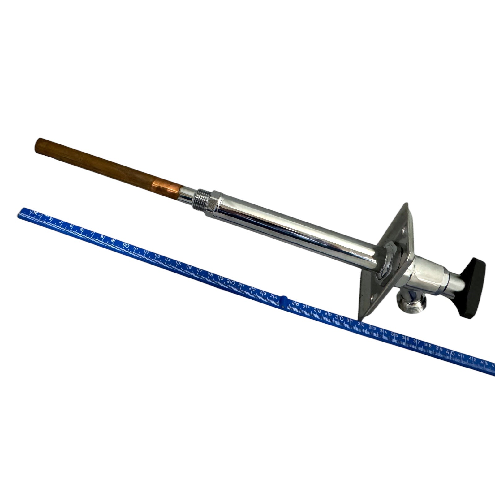 Bonfix luxe vorstvrije gevelkraan Max. inkortbaar tot 17cm incl knop en sleutel 71606