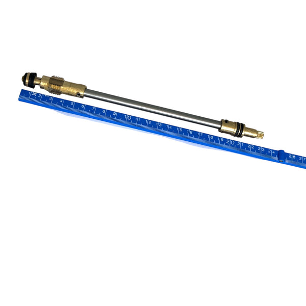 Bonfix Koperen spindel incl rubber (ca 23cm lang!) tbv vorstvrije buitenkraan nieuw type 71606
