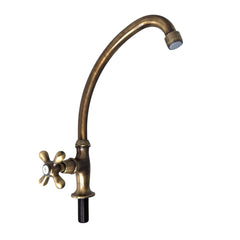 Emmevi Decò Classic Fonteinkraan met draaibare uitloop 180mm Brons