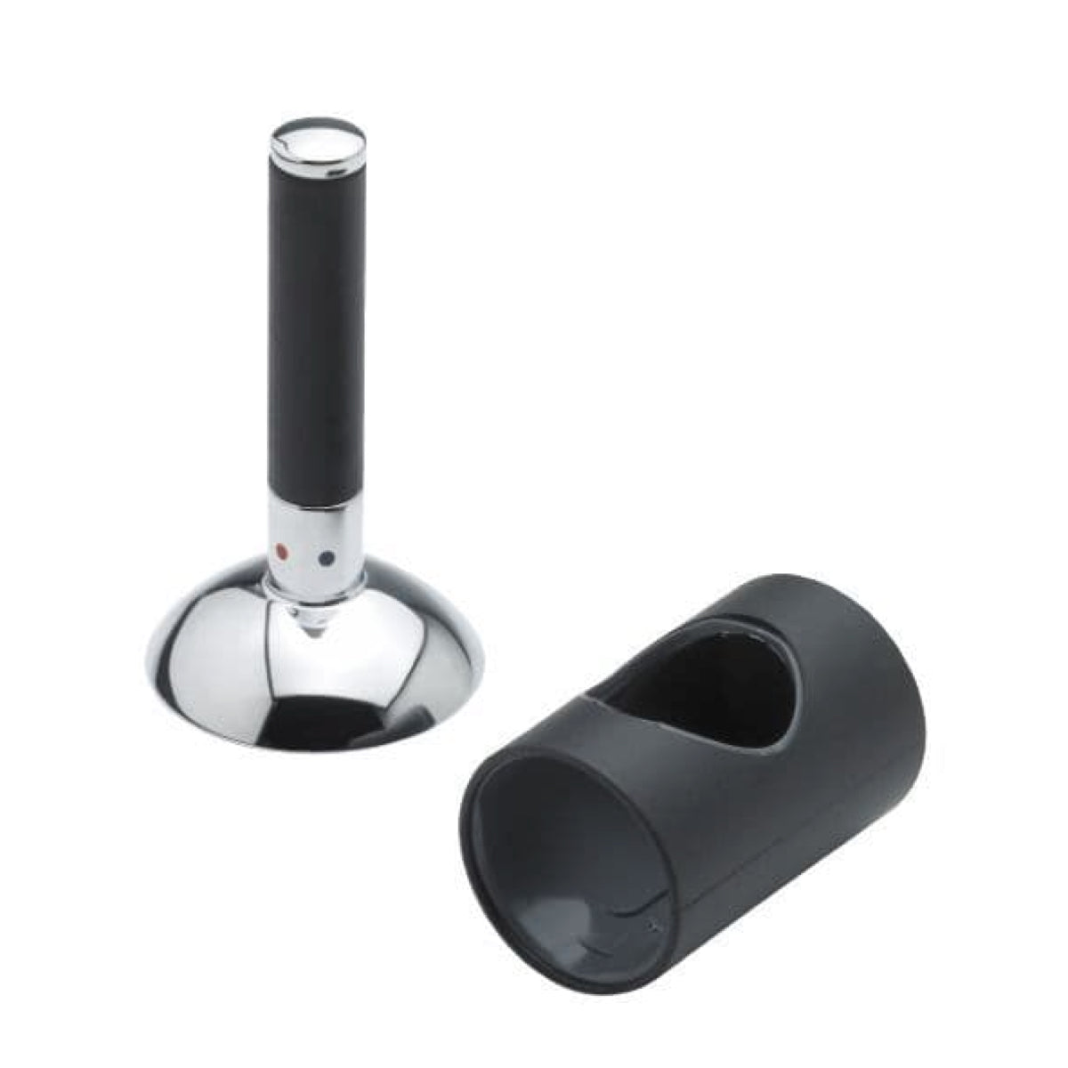 Damixa Arc losse greep met perlator Huls Chroom / Zwart Art. 48410.74