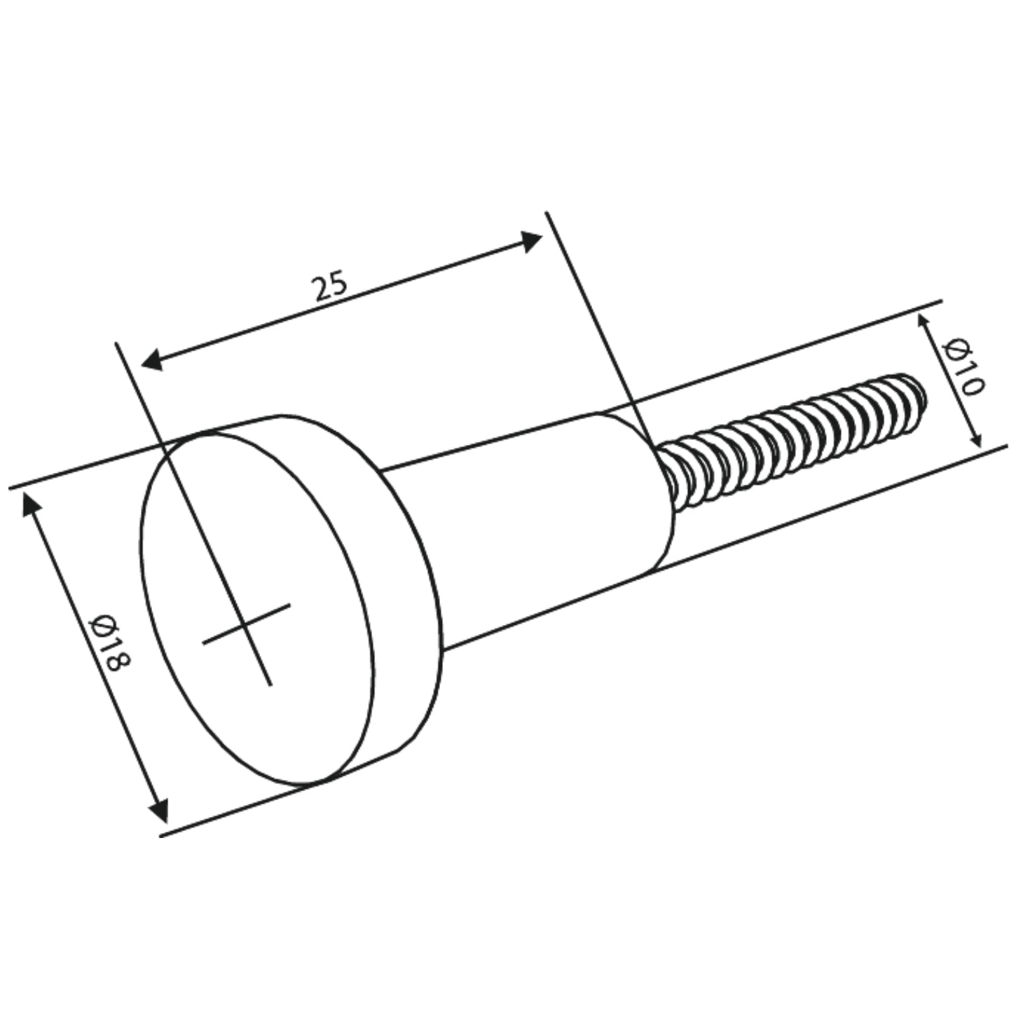 Damixa Zen handdoekhaak 25mm 2 stuks Chroom
