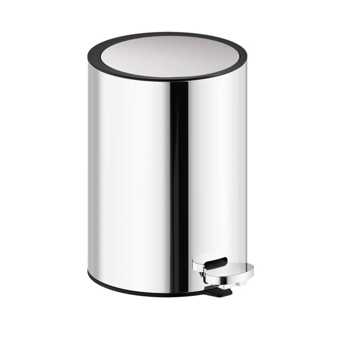 Damixa Zen Pedaalemmer 3 Liter Chroom
