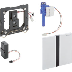 Geberit HyTronic urinoir stuursysteem infrarood batterij m. bedieningsplaat Sigma 50 chroom