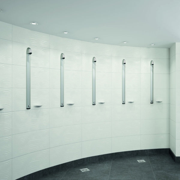 Delabie douche-opstelling zelfsluitend SPORTING 2 + PREMIX - sfeerfoto