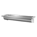 Delabie CANAL collectieve RVS wasgoot 1800 mm met 3 kraangaten