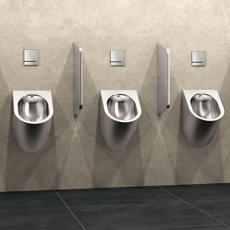 Delabie DELTA RVS wandurinoir toevoer achter - afbeelding 2