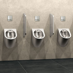 Delabie DELTA RVS wandurinoir toevoer achter - afbeelding 2