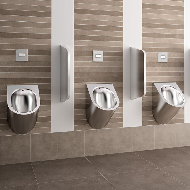 Delabie DELTA RVS wandurinoir toevoer achter - afbeelding 3
