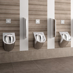 Delabie DELTA RVS wandurinoir toevoer achter - afbeelding 3