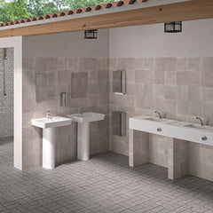 Delabie Onbreekbare RVS spiegel 385 x 485 mm - afbeelding 2