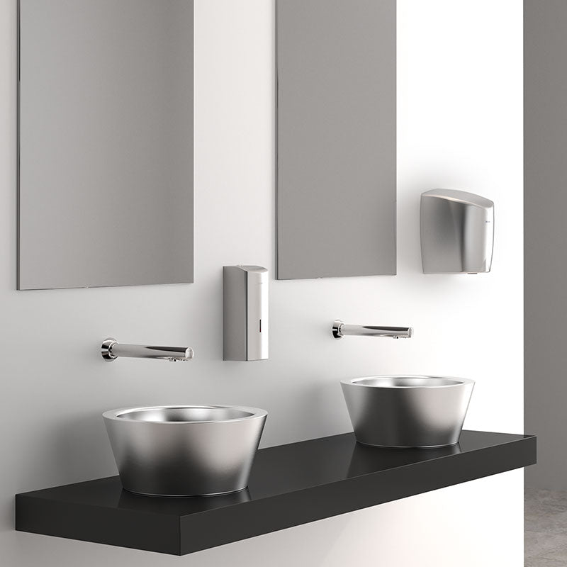 Delabie Onbreekbare RVS spiegel 385 x 485 mm - afbeelding 3