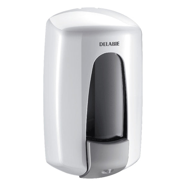 Delabie Zeepdispenser muurmodel 0,9 liter wit ABS
