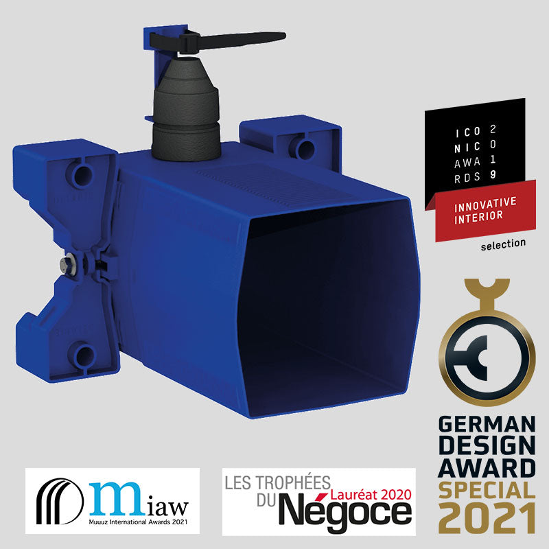 Delabie Waterdichte inbouwdoos voor TEMPOMATIC WC netspanning - afbeelding 2