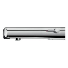 Delabie TEMPOMATIC MIX 4 elektronische wandmengkraan voor wastafel door de muur netspanning uitloop 190 mm chroom