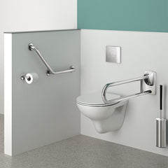 Delabie Toiletrolhouder voor enkele rol RVS glanzend - afbeelding 2