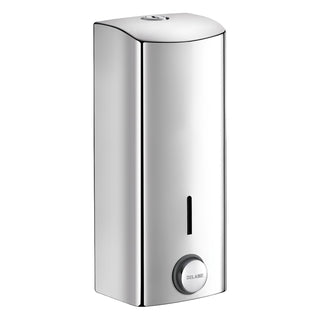 Delabie Zeepdispenser muurmodel met soepele drukknop 1 liter RVS glanzend
