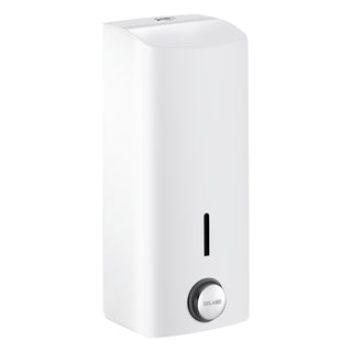 Delabie Zeepdispenser muurmodel met soepele drukknop 1 liter wit