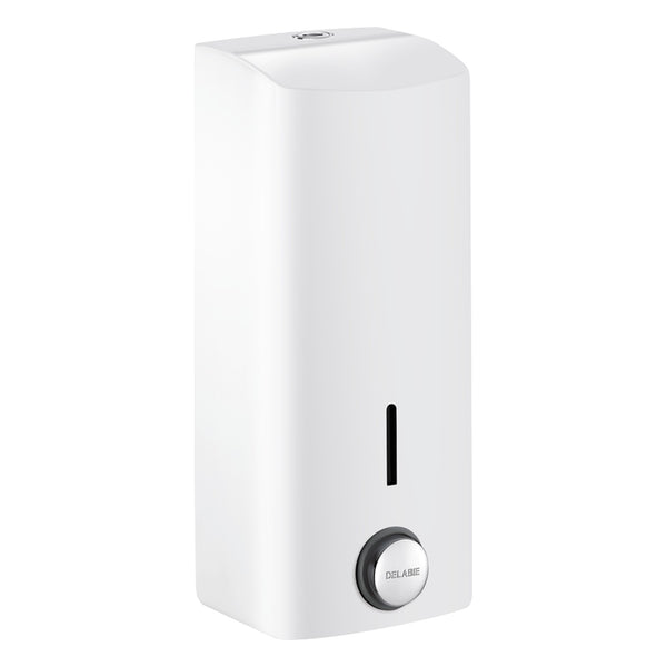 Delabie Zeepdispenser muurmodel met soepele drukknop 1 liter wit