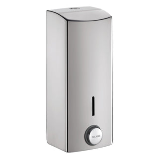 Delabie Zeepdispenser muurmodel met soepele drukknop 1 liter RVS mat