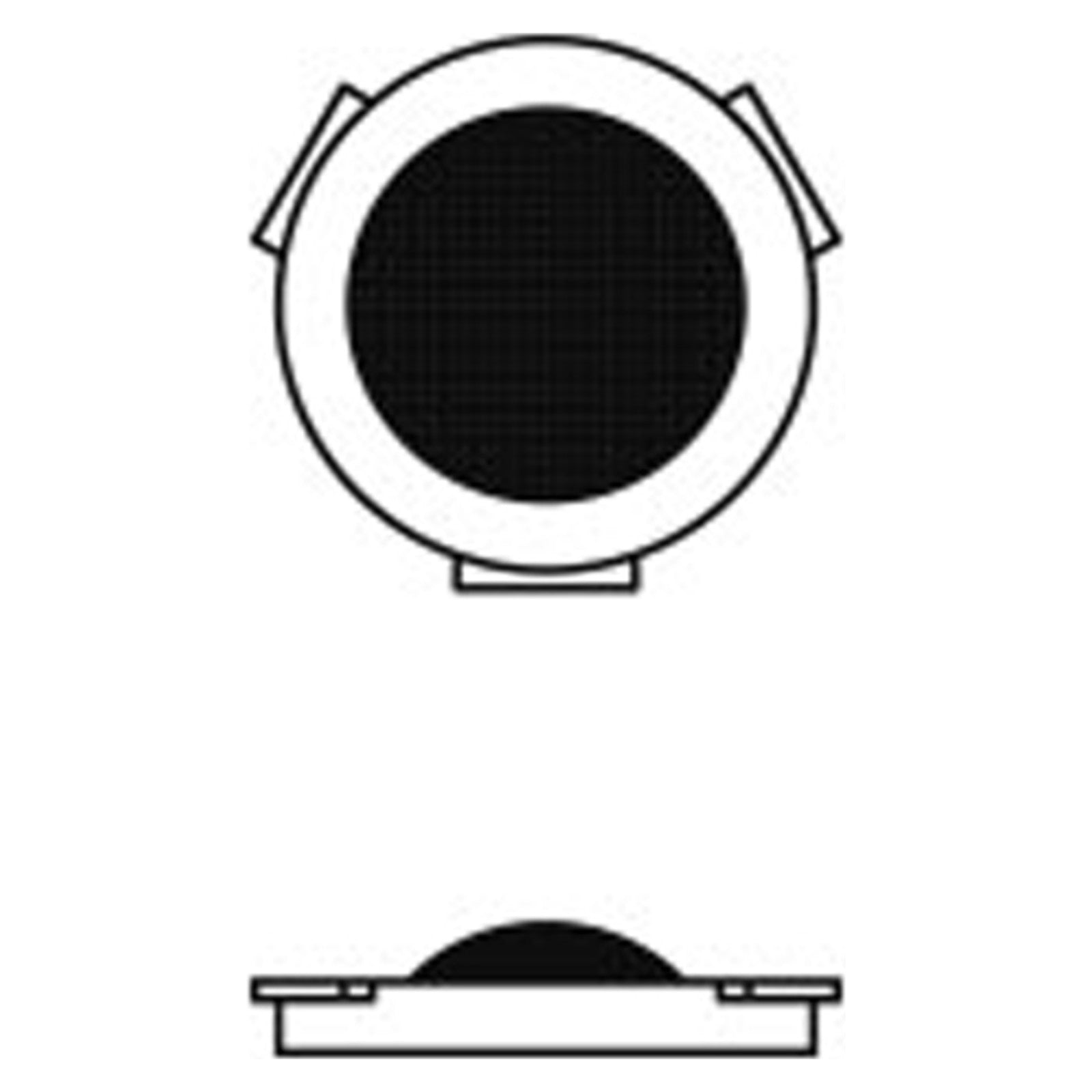 Delabie Dichtingsfilter met vuilzeef 0,3 mm voor moer 3/8