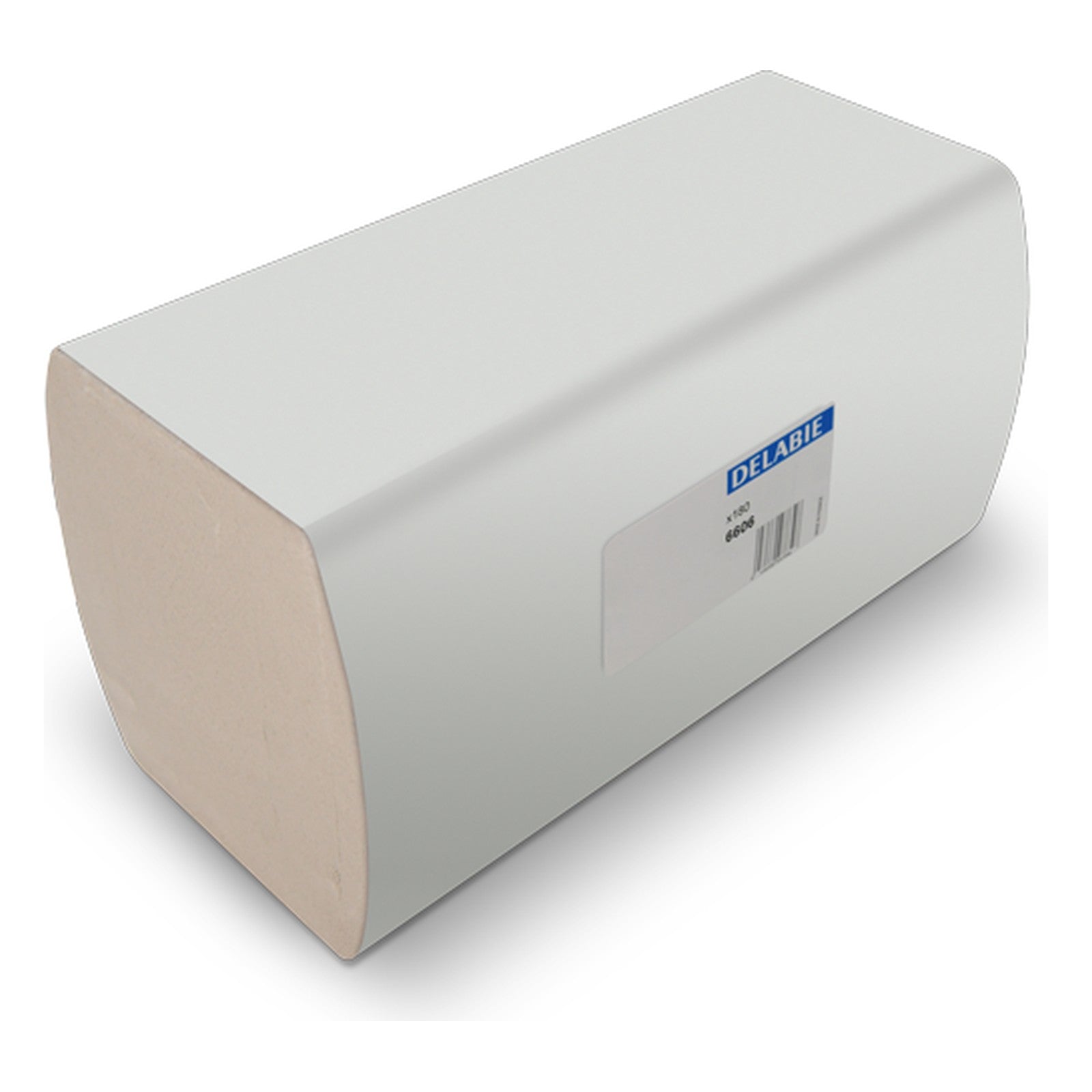 Delabie Gevouwen papieren handdoekjes 230 x 250 mm (180 stuks)