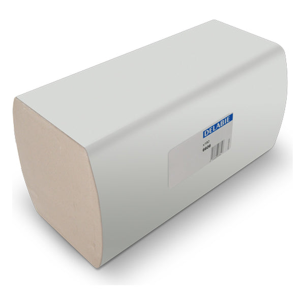 Delabie Gevouwen papieren handdoekjes 230 x 250 mm (180 stuks)