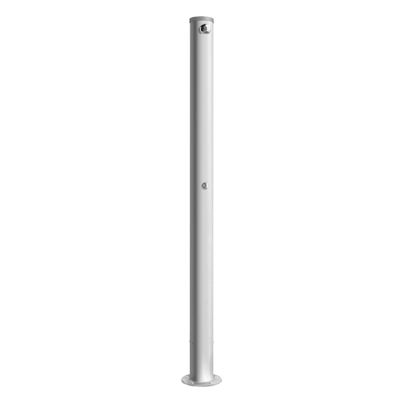 Delabie PLEIN AIR zelfsluitende buitendouche 4 douches aluminium