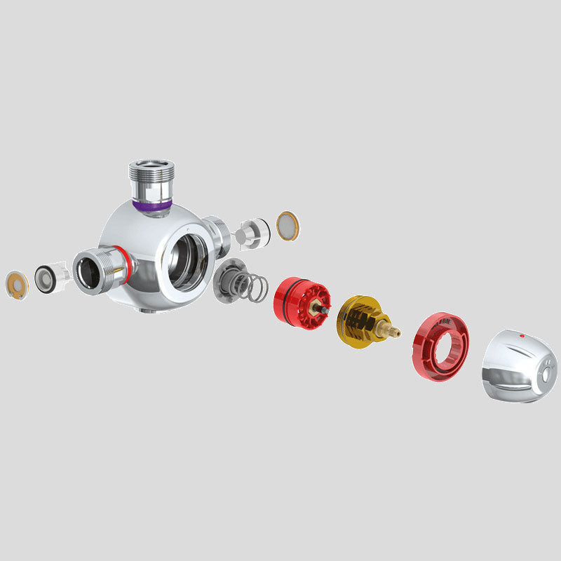 Delabie PREMIX CONFORT centrale thermostatische mengautomaat 90 l/min M1
