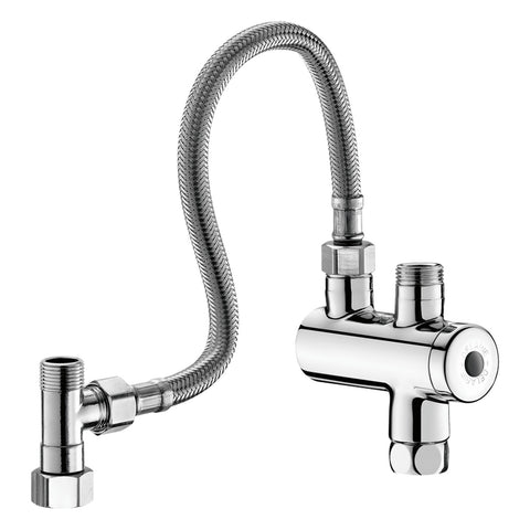 Delabie PREMIX NANO thermostatische mengautomaat FMM3/8" met aansluitset verchroomd