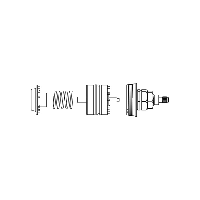 Delabie Renovatieset thermostatisch binnenwerk voor PREMIX CONFORT 3/4