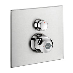 Delabie SECURITHERM thermostaische zelfsluitende (30 sec.) inbouw douchekraan afbouwdeel Chroom