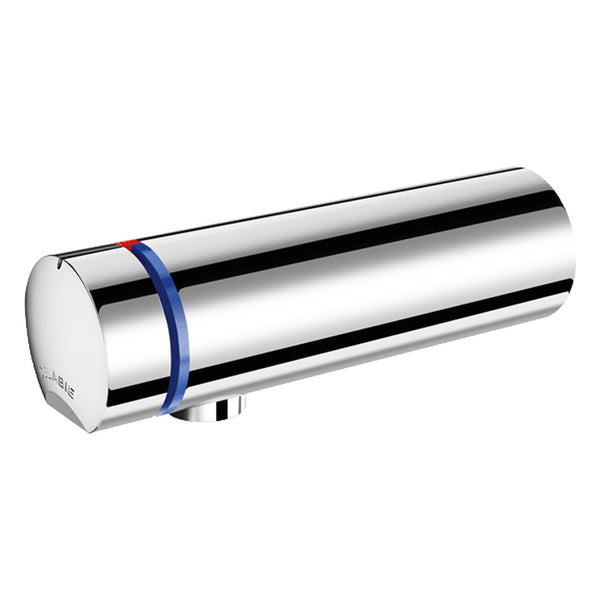 Delabie TEMPOMIX 3 zelfsluitende wastafelmengkraan muurmodel inbouw 7 sec uitloop 110 mm chroom