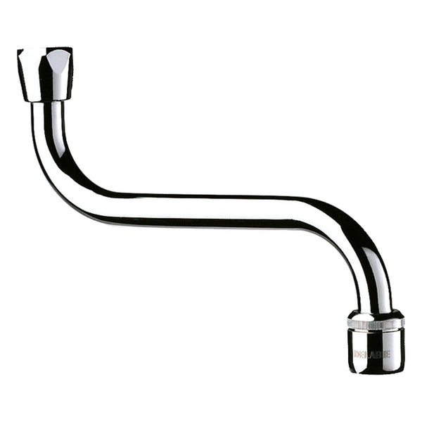 Delabie Horizontale uitloop F1/2 lengte 150 mm met straalbreker