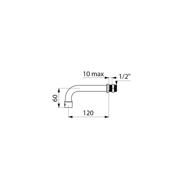 Delabie CORBIN uitloop M1/2