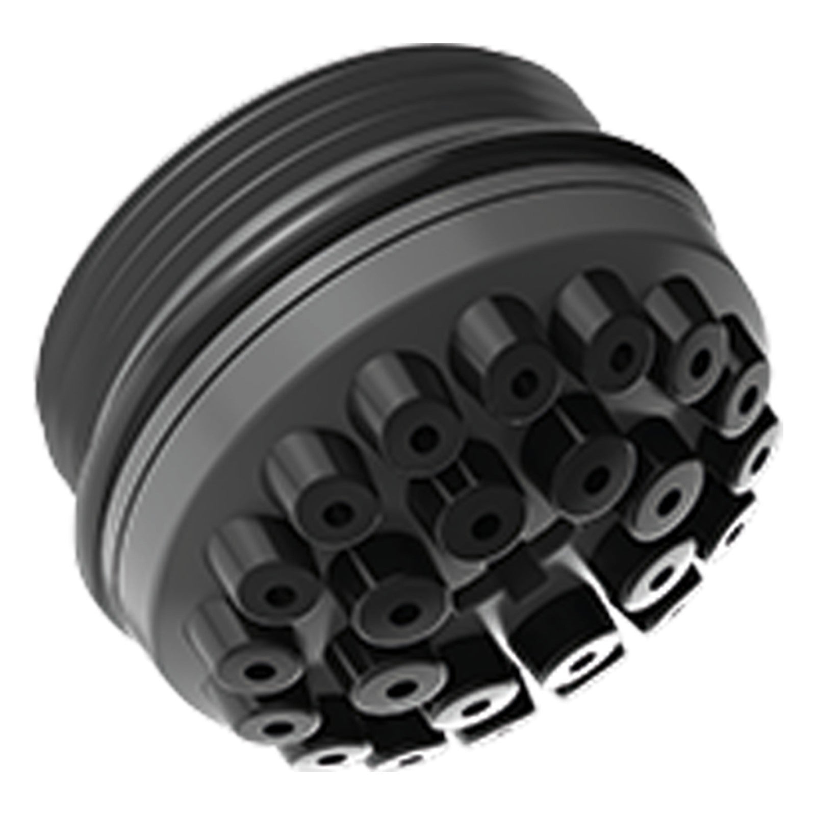 Delabie Comfort verstuiver met regenstraal M24x1,25 voor douchekop