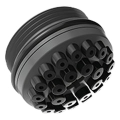 Delabie Comfort verstuiver met regenstraal M24x1,25 voor douchekop