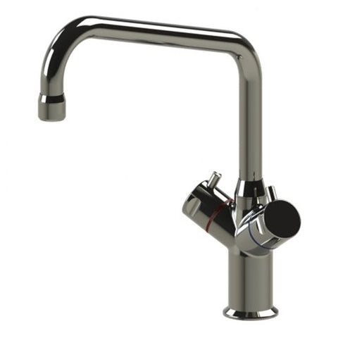 Echtermann Gastro 2-greeps mengkraan 3/4" 1-gats met zwenkuitloop A=250mm H=340mm RVS Artikel nummer 225-101/250-340