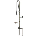 Echtermann Top Clean voorspoeldouche 2-gats bladmodel 1-hendel met tussenkraan RVS Artikel nummer 301-202/220-510